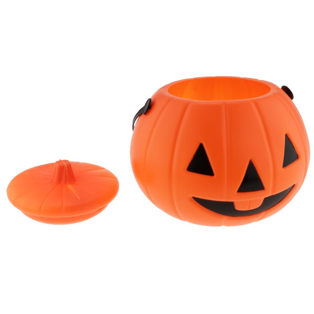 ハロウィーンのパンプキン型キャンディポット。子供向けのトリッ - Pumpkin Lantern Halloween のレビューと価格