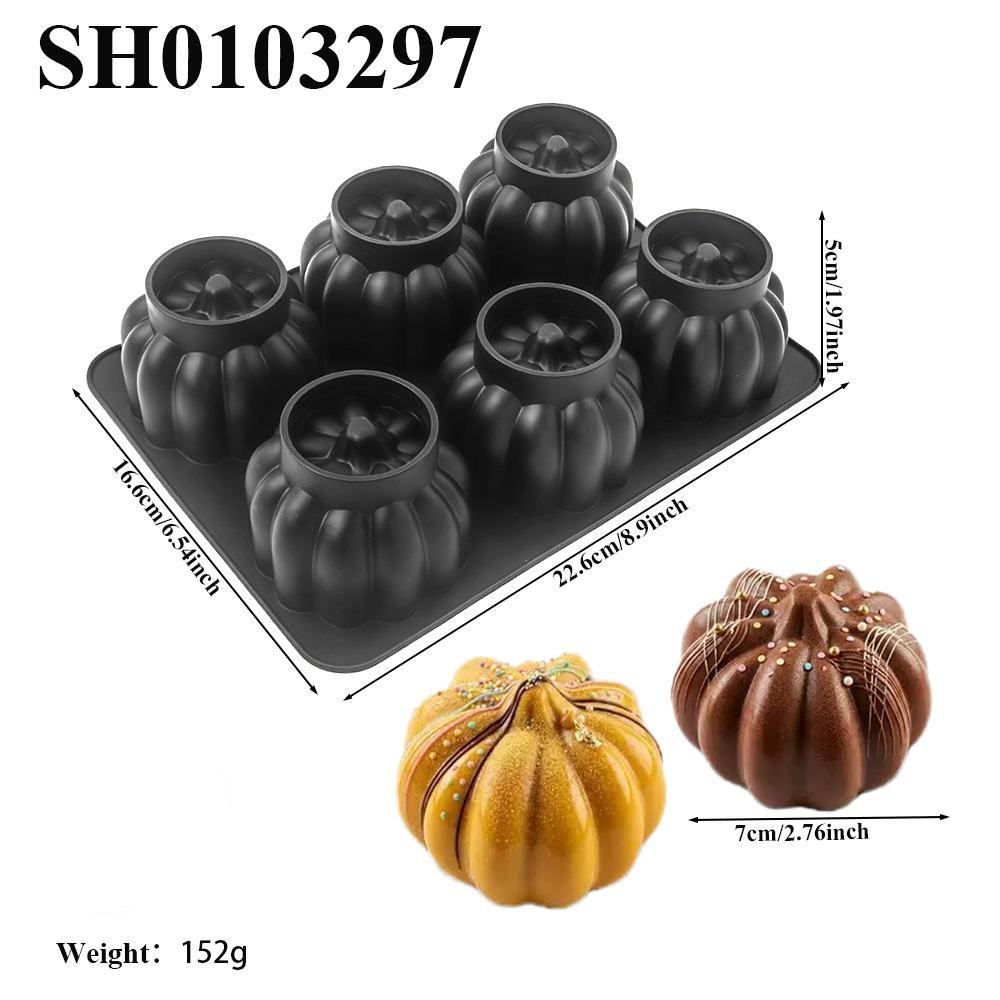 2/6セル ハロウィン パンプキン チョコレート型 キャンデ - Pumpkin Lantern Halloween のレビューと価格