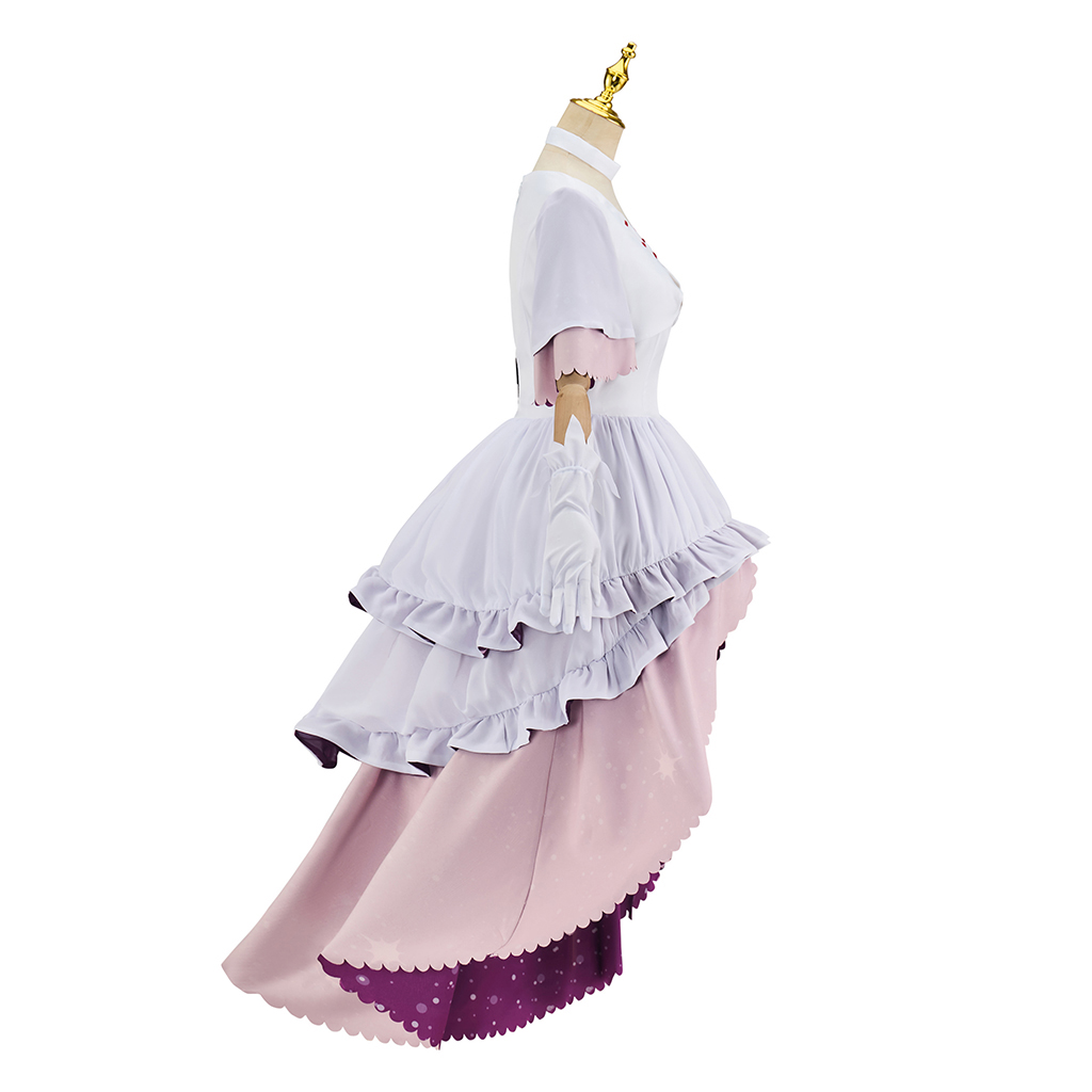 鹿目まどかコスプレ衣装魔法少女鹿目まどか女神ドレススーツフル - Halloween Costume Kids のレビューと価格