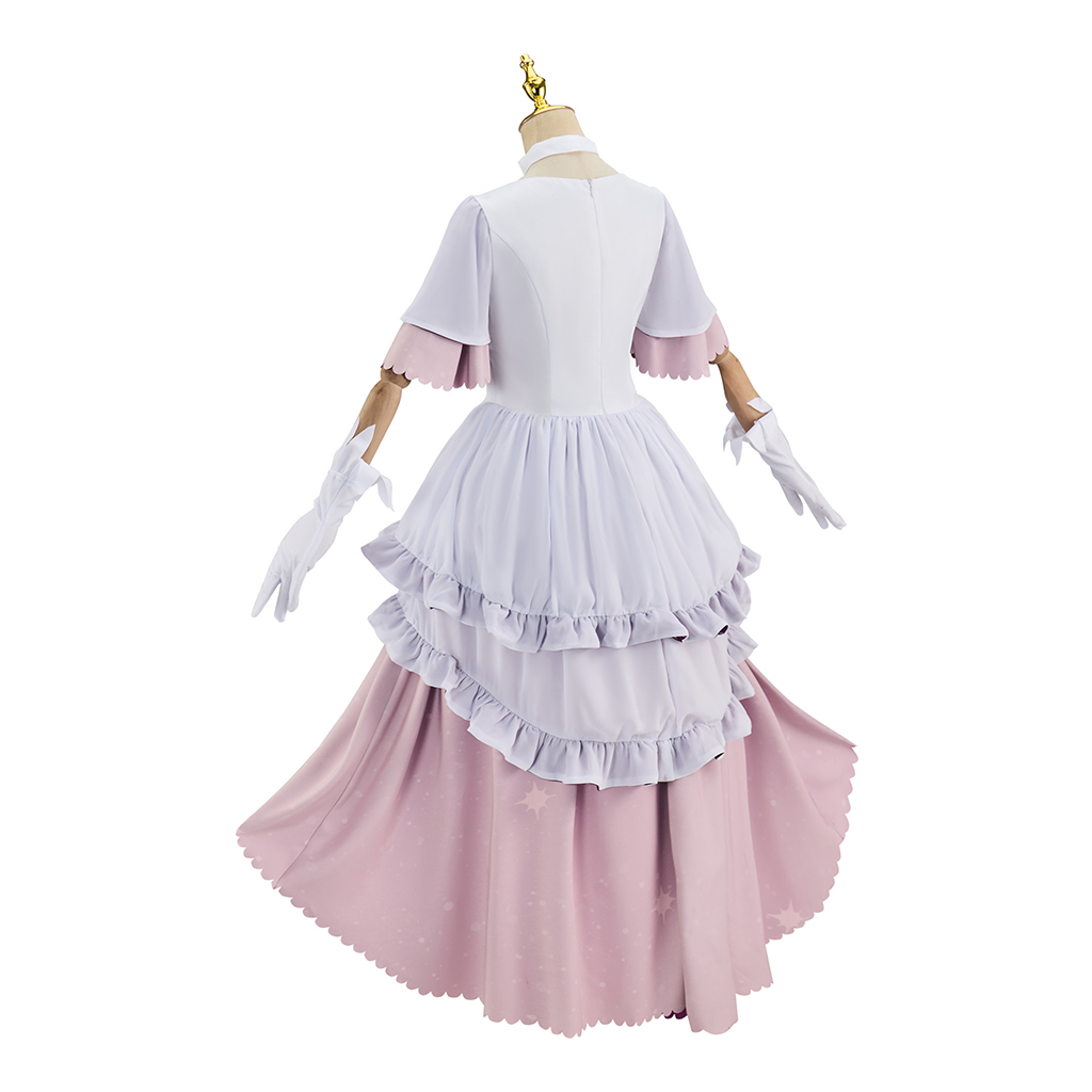 鹿目まどかコスプレ衣装魔法少女鹿目まどか女神ドレススーツフル - Halloween Costume Kids のレビューと価格