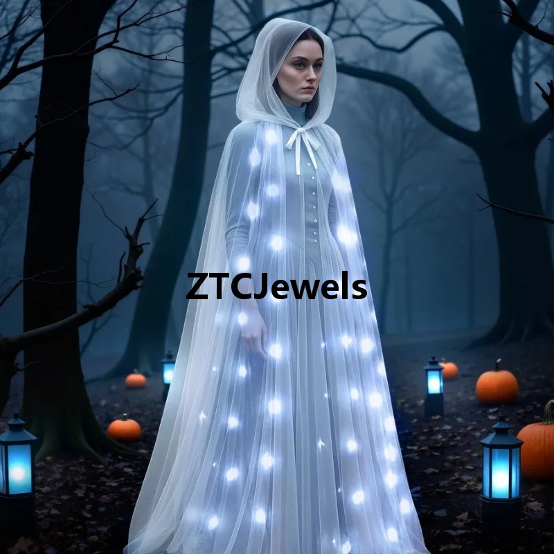 LEDライトアップマント ハロウィンコスプレ用 ヴァンパイア - Halloween Party Supplies のレビューと価格