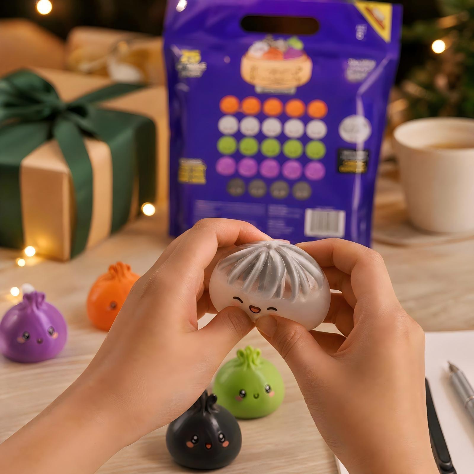 25個入り ミニクリスマス スクイーズおにぎり ミニミステリ - Halloween Party Supplies のレビューと価格