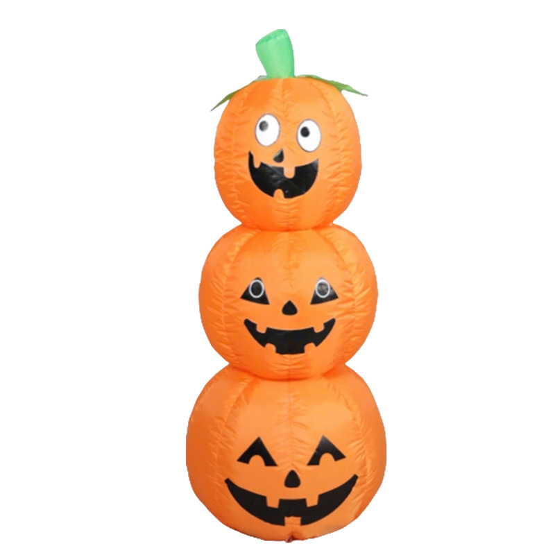 1.2mの積み重ね可能なハロウィン用インフレータブルパンプキ - Halloween Pumpkin Decor Led のレビューと価格