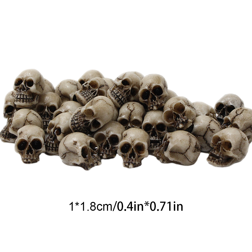 20個入り小型スケルトンモデルコレクタブルハロウィンゴシック - Halloween Skeleton Decoration のレビューと価格