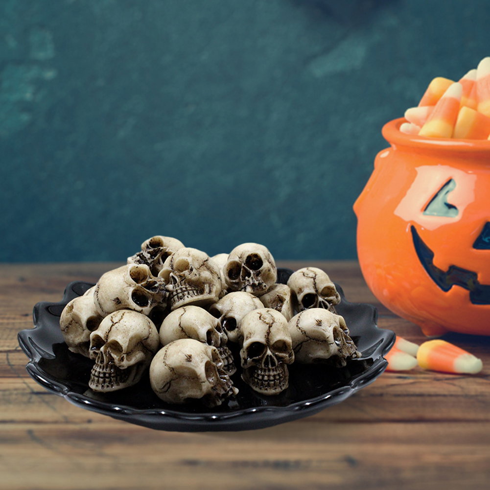 20個入り小型スケルトンモデルコレクタブルハロウィンゴシック - Halloween Skeleton Decoration のレビューと価格