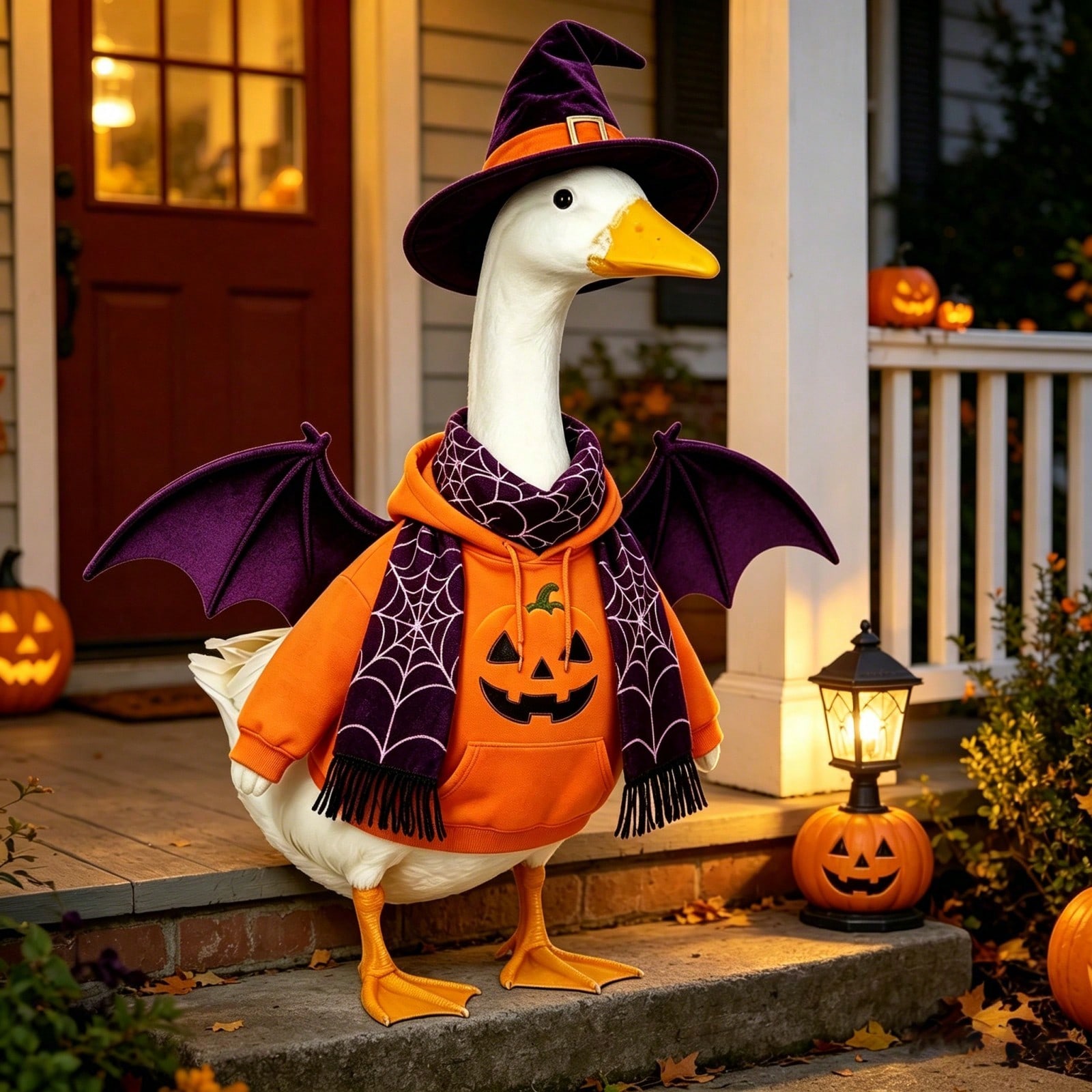 ハロウィーンのジャック・オー・ランタン柄のパーカー、庭のポー - Pumpkin Lantern Halloween のレビューと価格
